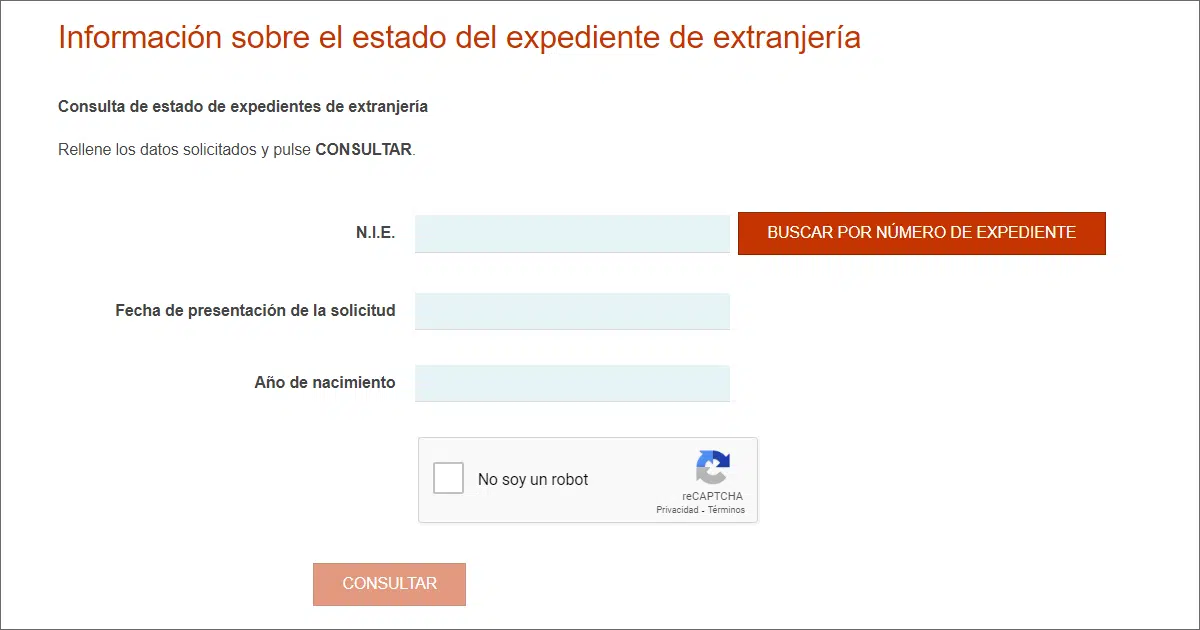 imagen ilustrativa consultar estado de extranjería