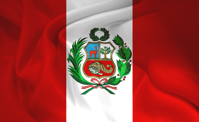 Bandera de perú