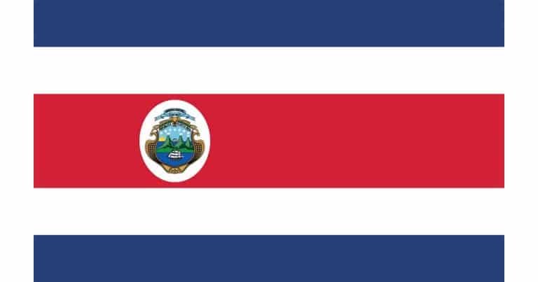 Imagen ilustrativa de la Bandera de Costa Rica