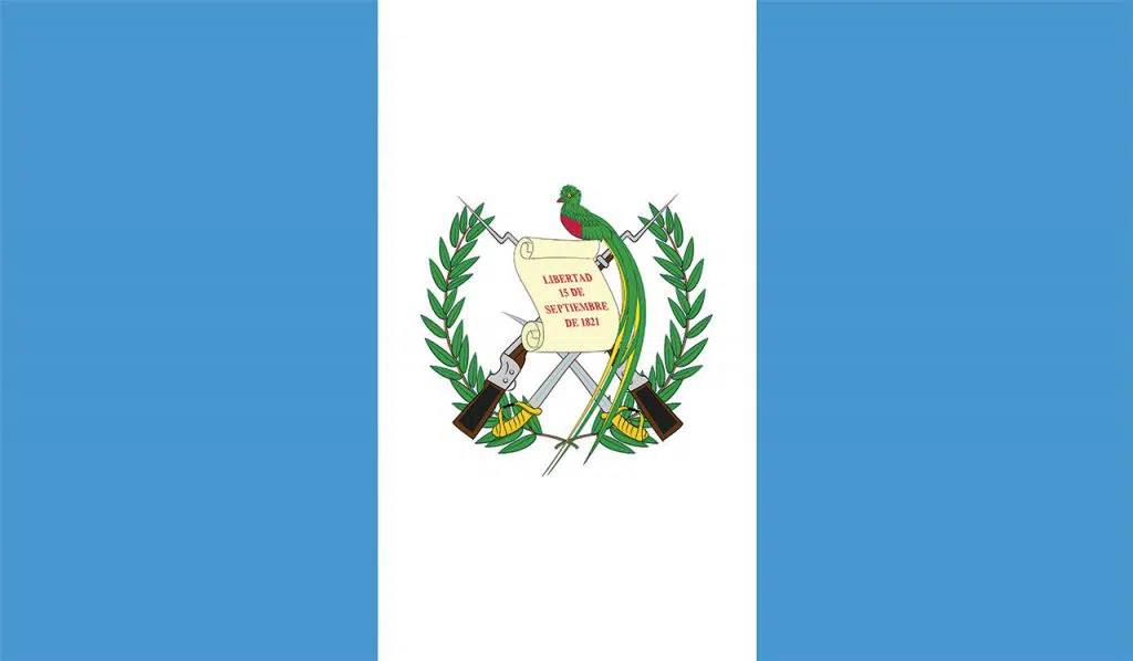 imagen ilustrativa de la bandera de Guatemala