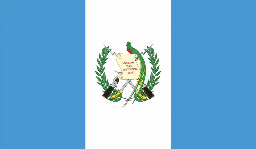 imagen ilustrativa de la bandera de Guatemala