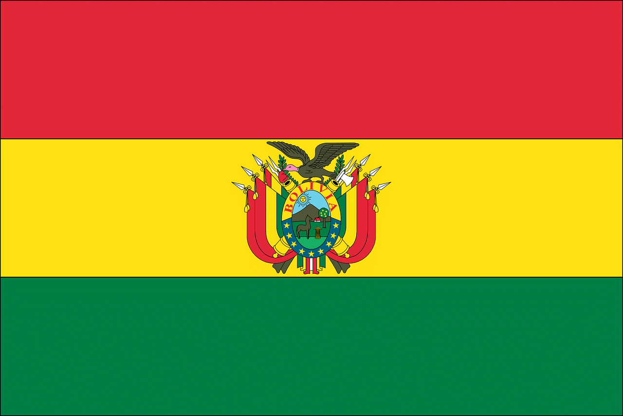 Imagen ilustrativa de la bandera de Bolivia