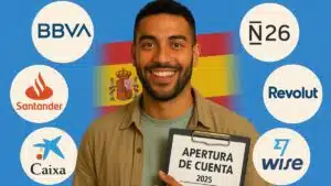 Extranjeros abriendo cuenta bancaria en bancos de España