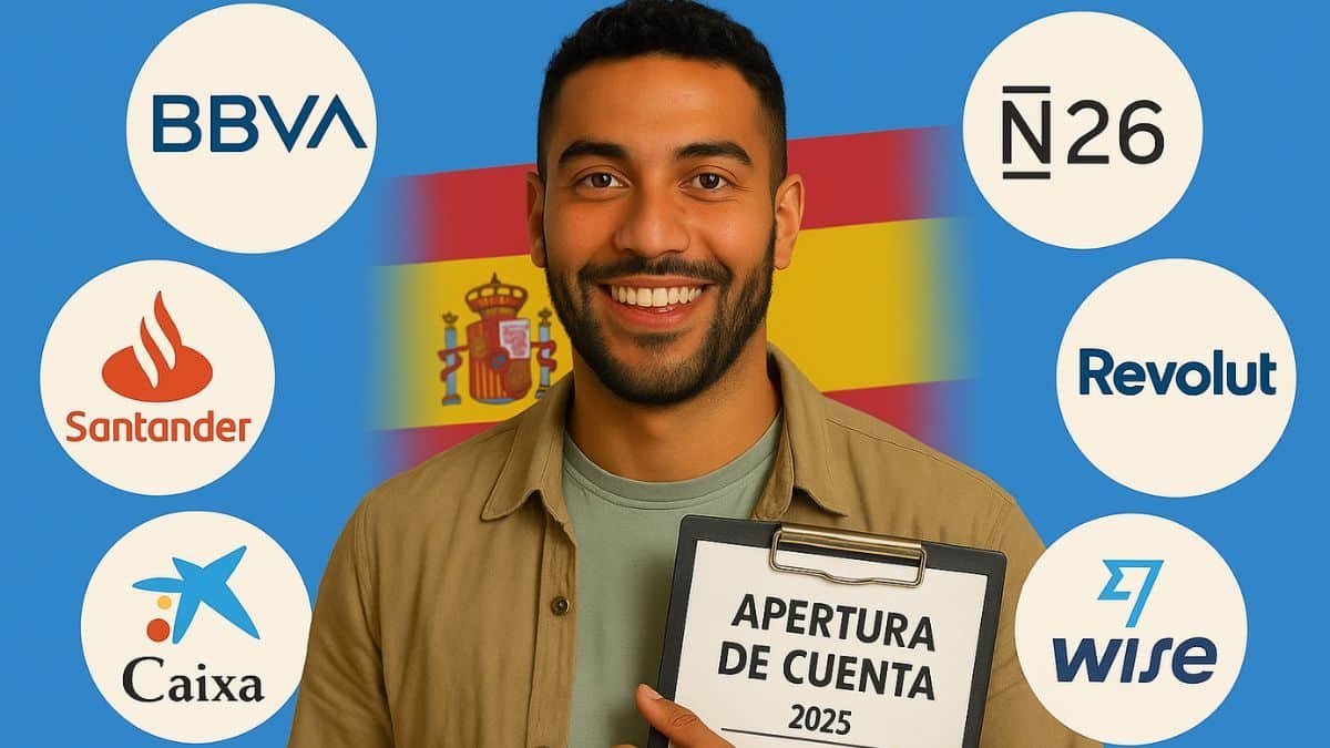 Extranjeros abriendo cuenta bancaria en bancos de España